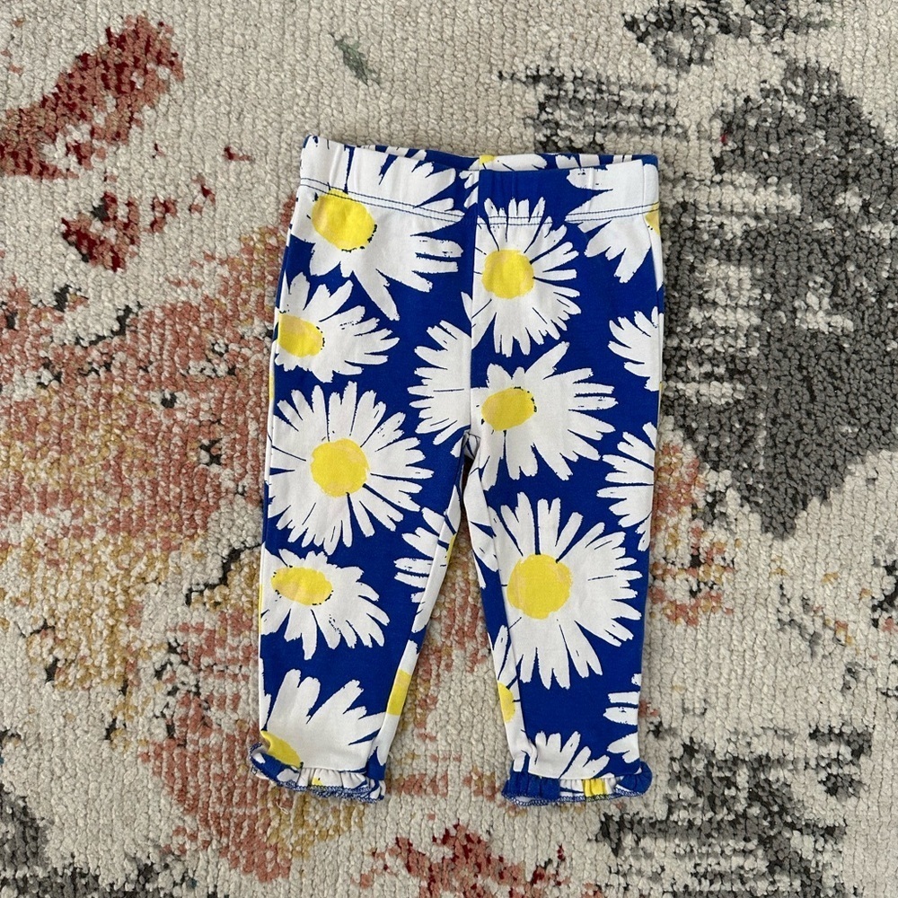 Carter’s Daisy Print Leggings 9 Months Baby Girl Like New Condition
Never worn - Picture 9 of 11